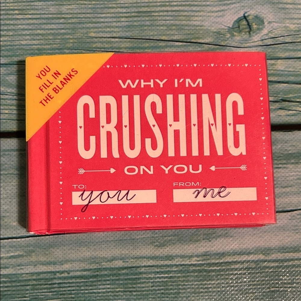 Pink “Why I'm Crushing on You” Book